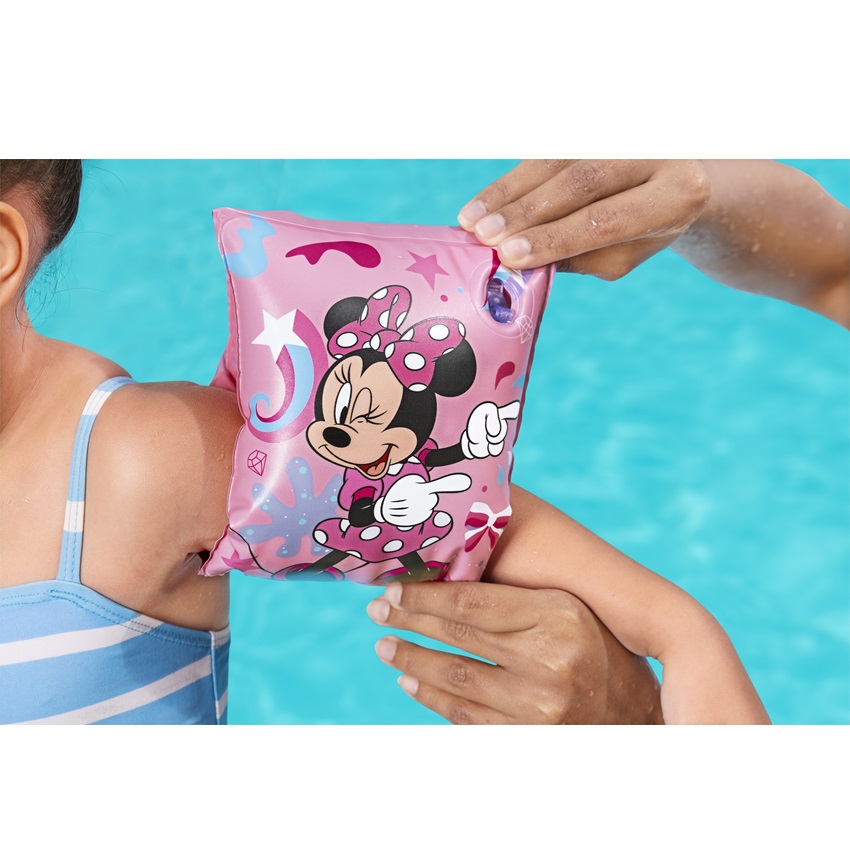 Ujumiskätised Minnie Mouse Pink