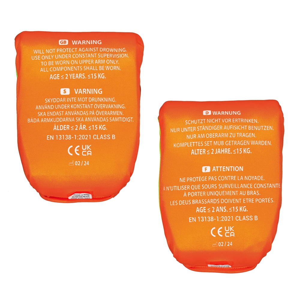 Ujumiskätised Strooem Softies Orange