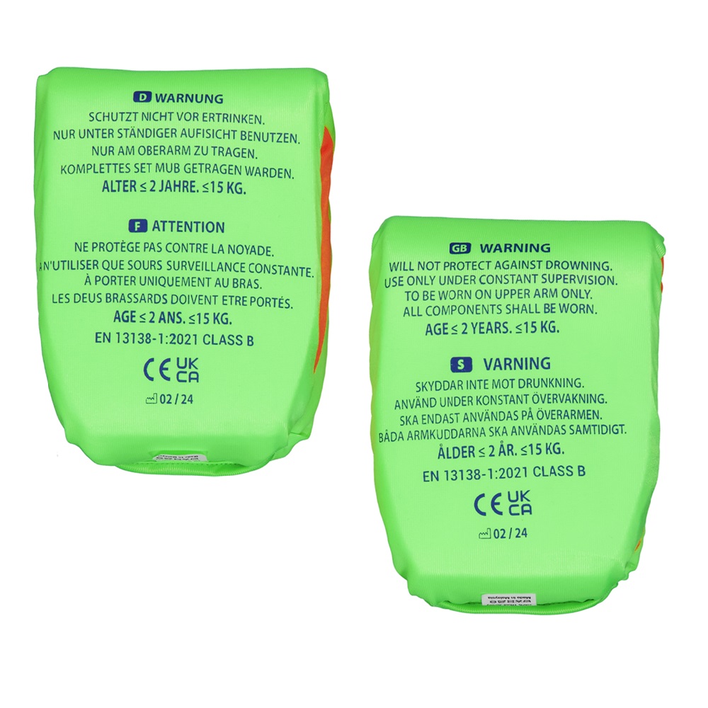 Ujumiskätised Strooem Softies Green