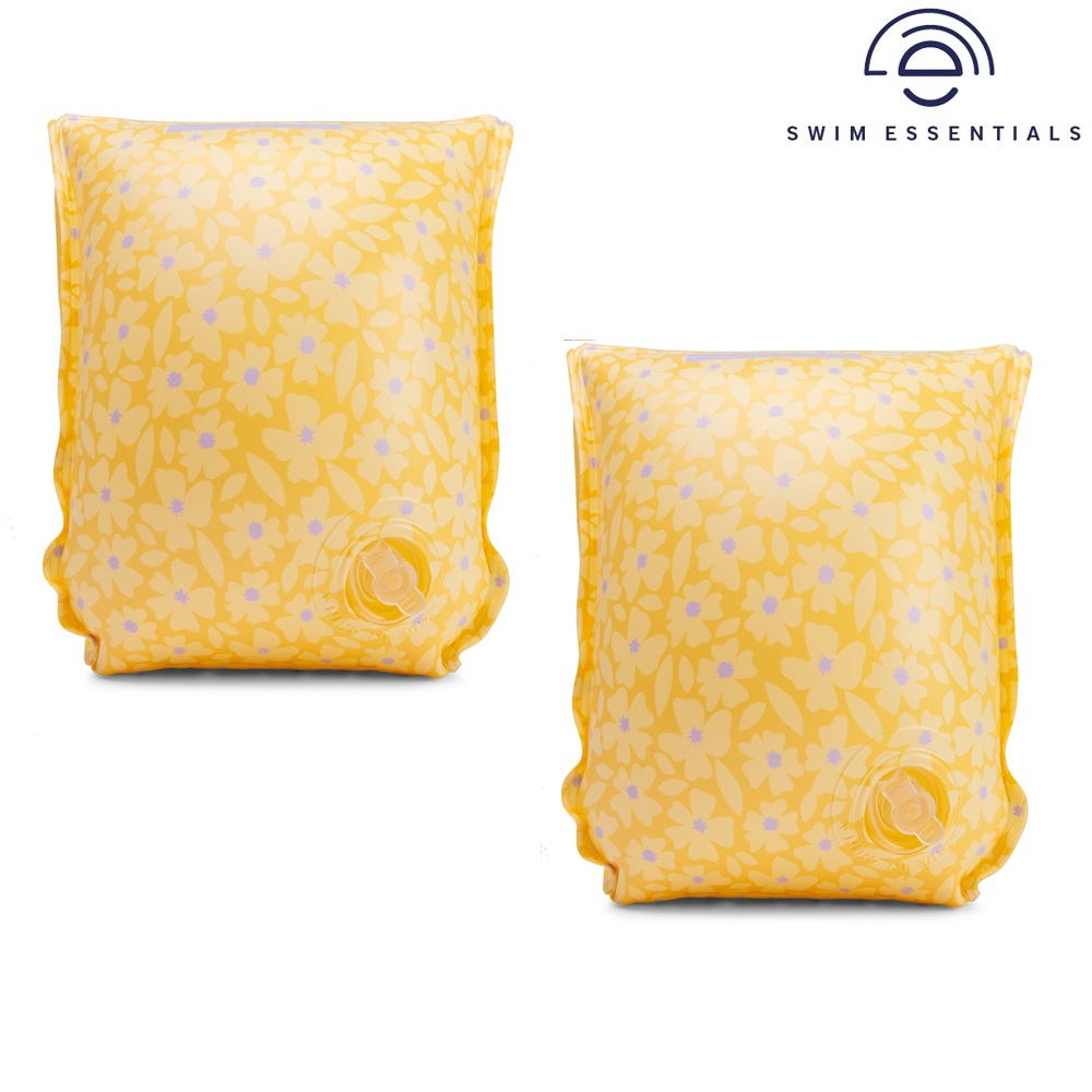 Laste ujumiskätised Swim Essentials Yellow Flowers