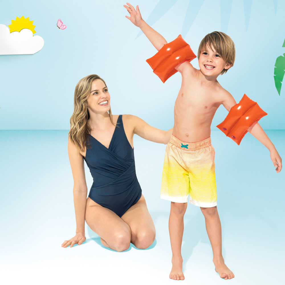 Laste ujumiskätised Intex Orange Large