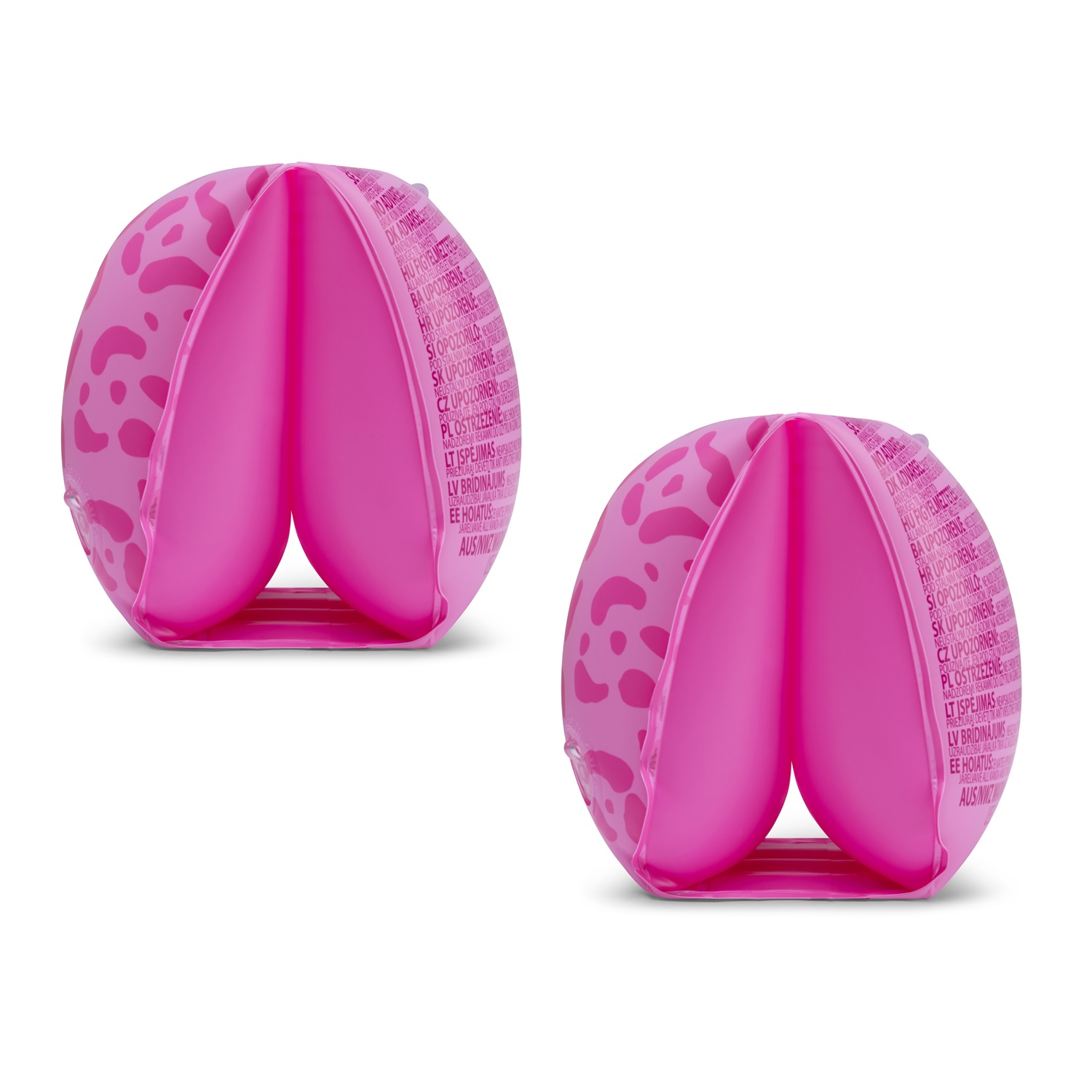 Laste ujumiskätised Swim Essentials Pink Leopard