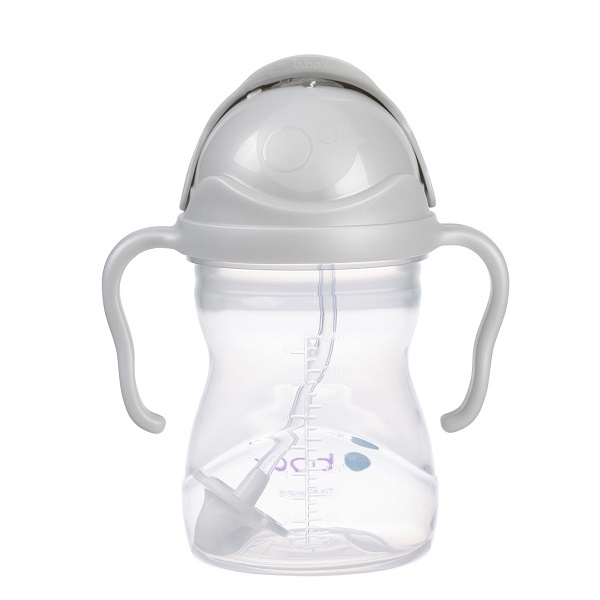 Beebi kõrrega joogipudel B.box Sippy Cup Grey