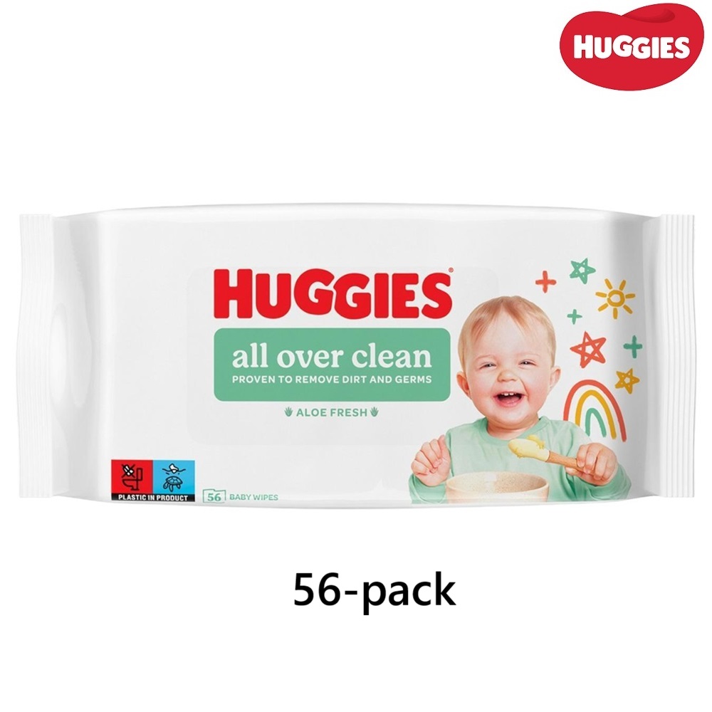 Huggies wet vipes All Over Clean