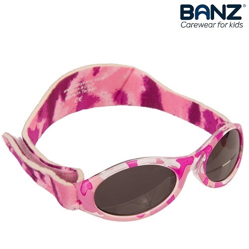 Laste päikeseprillid BabyBanz Pink Camo