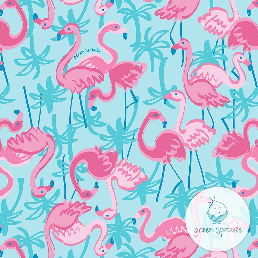 Ujumismähkmed Green Sprouts Eco Pull-Up Flamingos