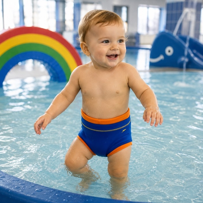 Ujumismähkmed - Speedo Blue & Orange