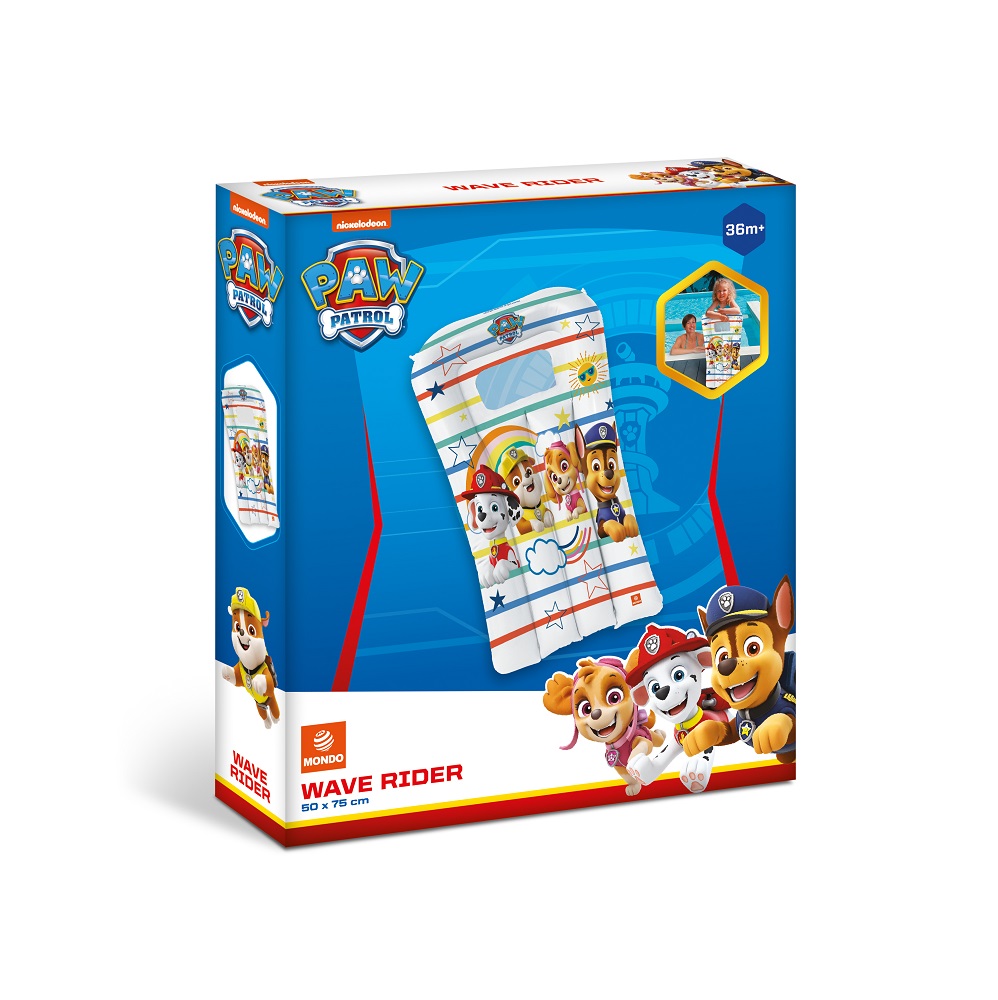 Laste täispuhutav ujumismadrats Mondo Wave Rider Paw Patrol