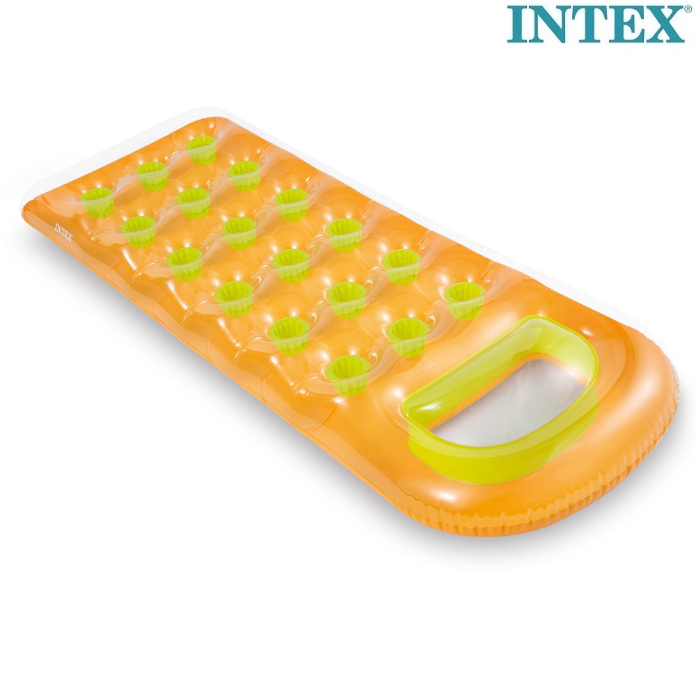 Ujumismadrats Intex Orange