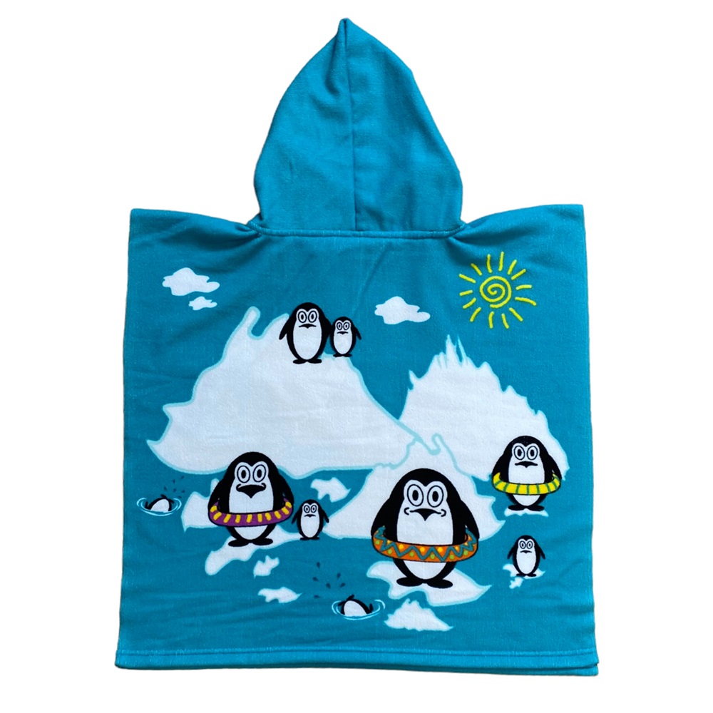 Laste rannapontso Le Comptoir Penguins