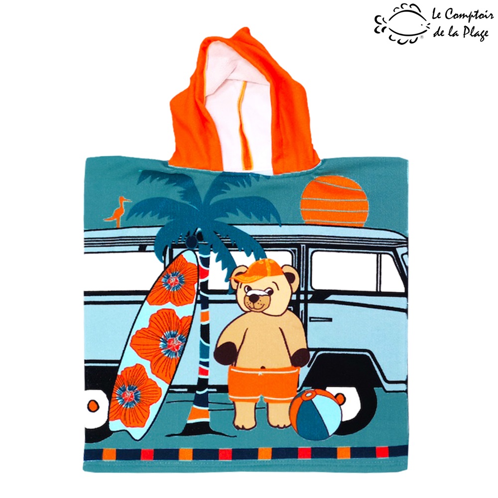 Laste rannapontso Le Comptoir Teddy Surf