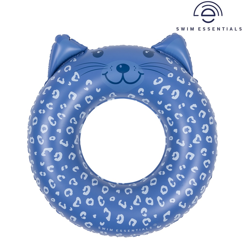 Ujumisrõngas Swim Essentials Blue Leopard