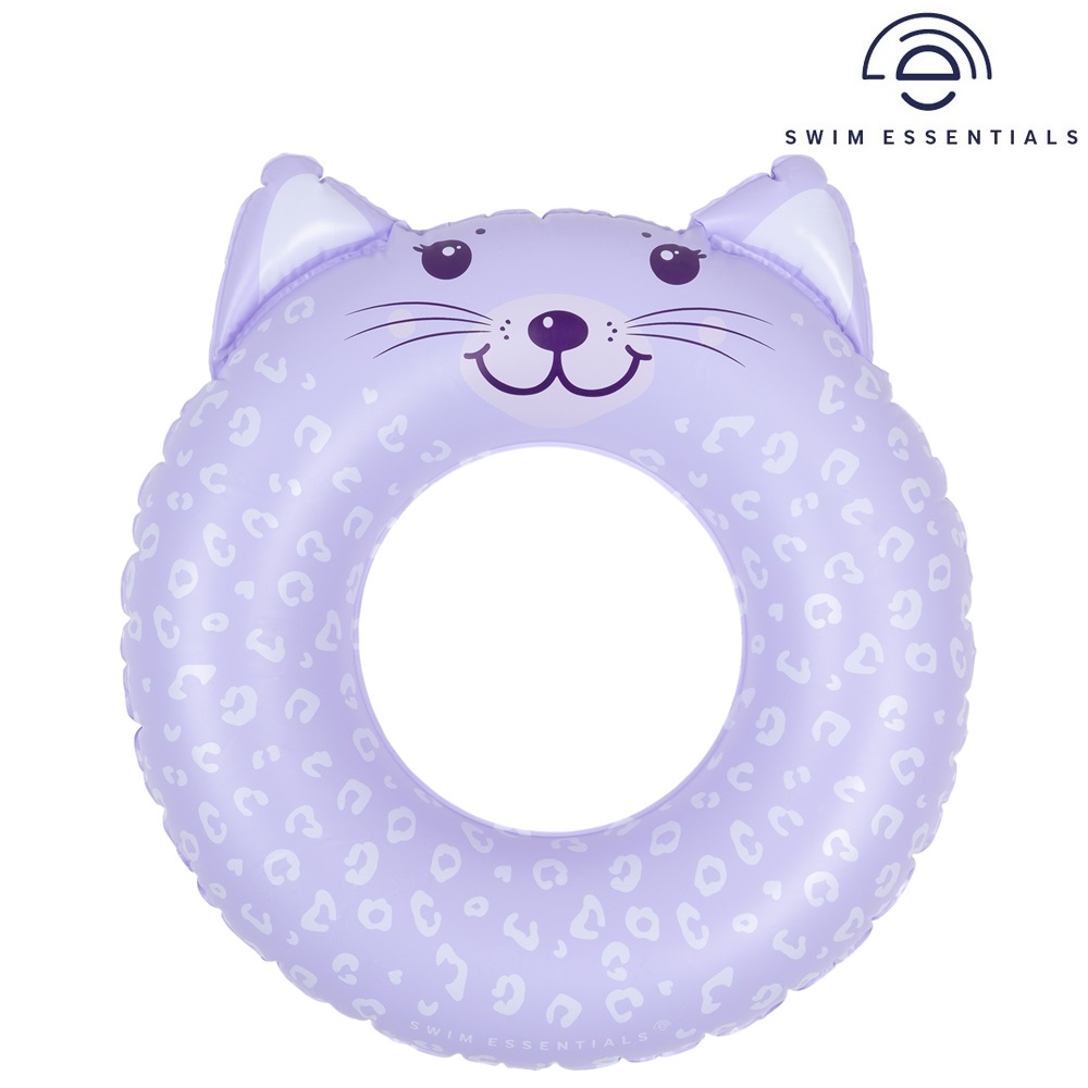 Swim Essentials Ujumisrõngas - Purple Cat