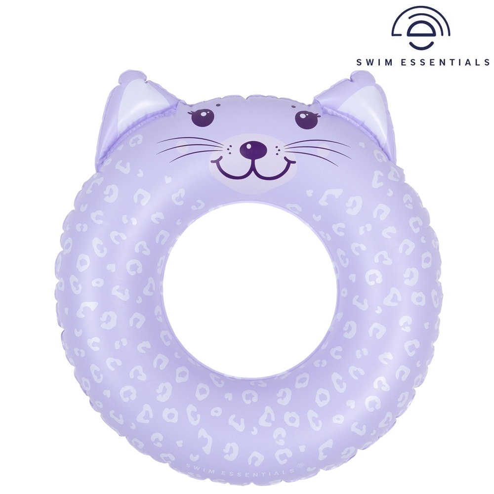Ujumisrõngas Swim Essentials Lilac Leopard