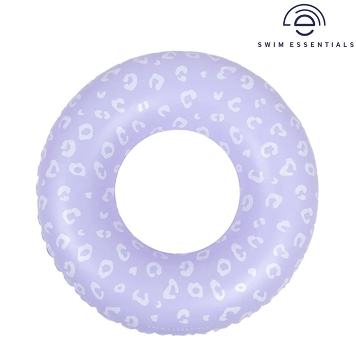 Ujumisrõngas Swim Essentials Lilac Leopard