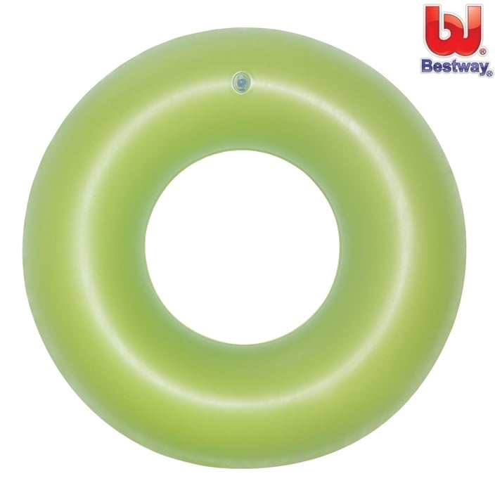 Ujumisrõngas Bestway Frosted Neon Green