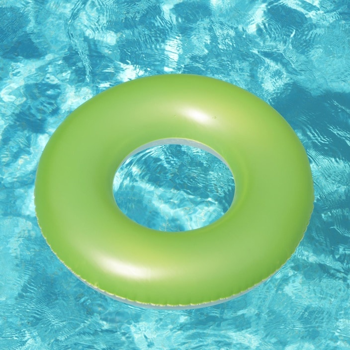 Ujumisrõngas Bestway Frosted Neon Green