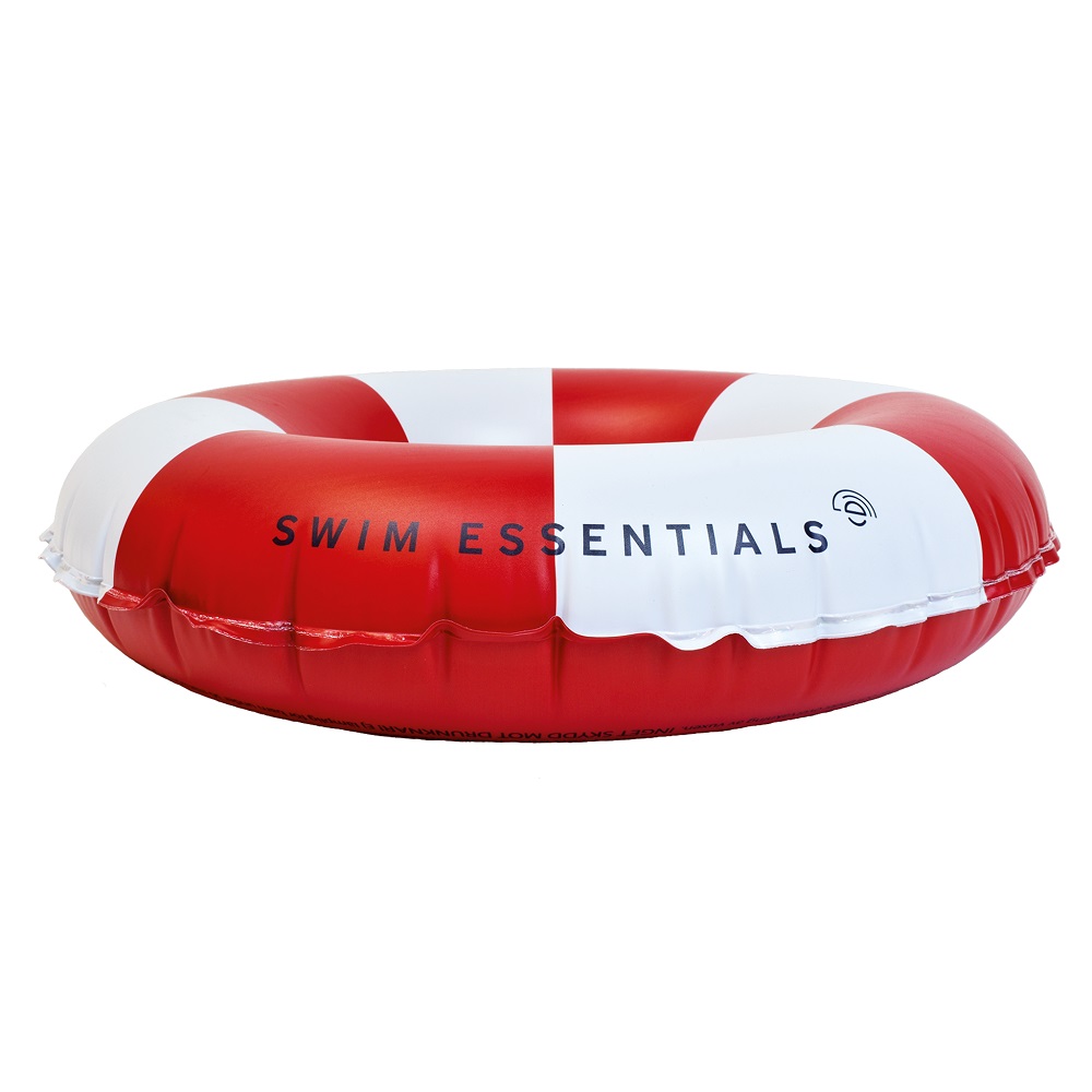 Ujumisrõngas Swim Essentials Pink Red and White 50 cm