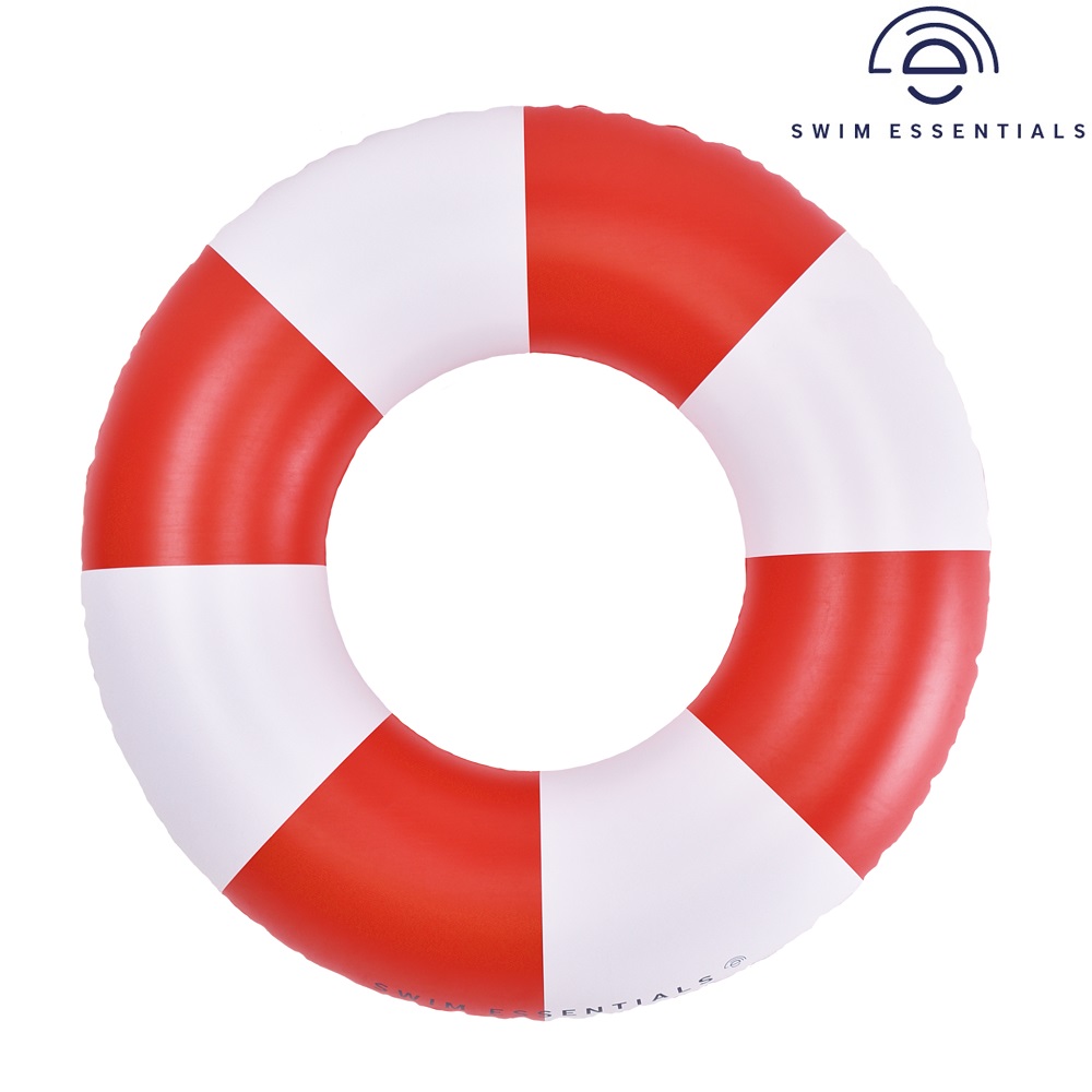 Ujumisrõngas Swim Essentials Red and White XL