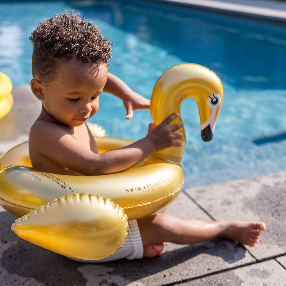 Ujumisrõngas Swim Essentials Split Ring Golden Swan