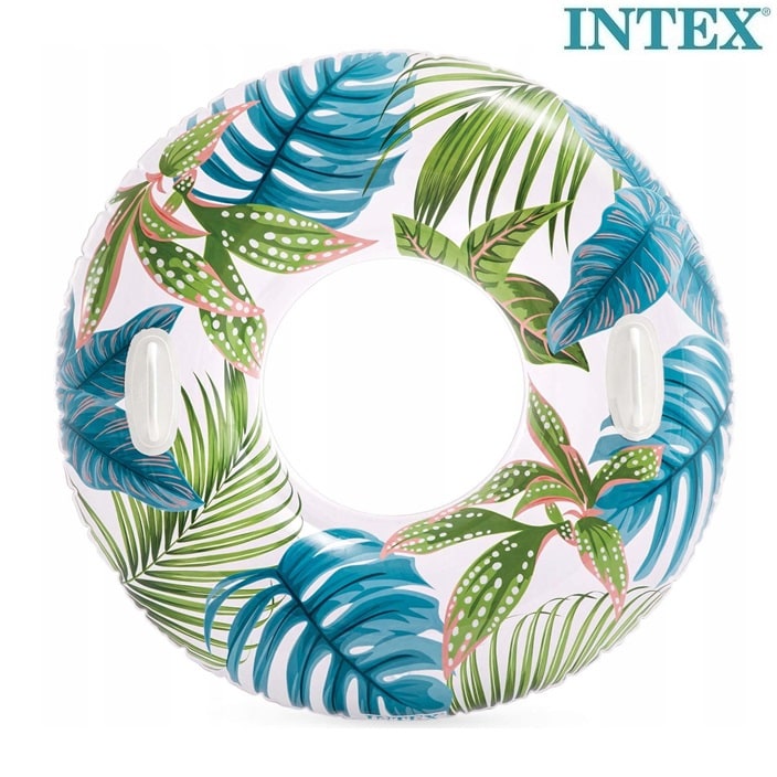 Ujumisrõngas XL - Intex Intex Tropical Plants