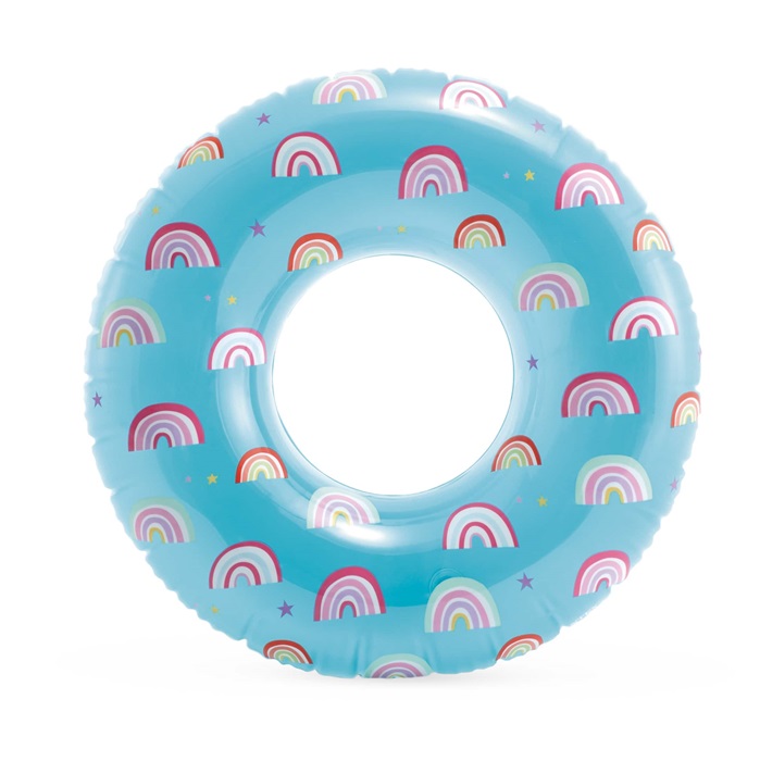 Ujumisrõngas Intex Whimsical Rainbows