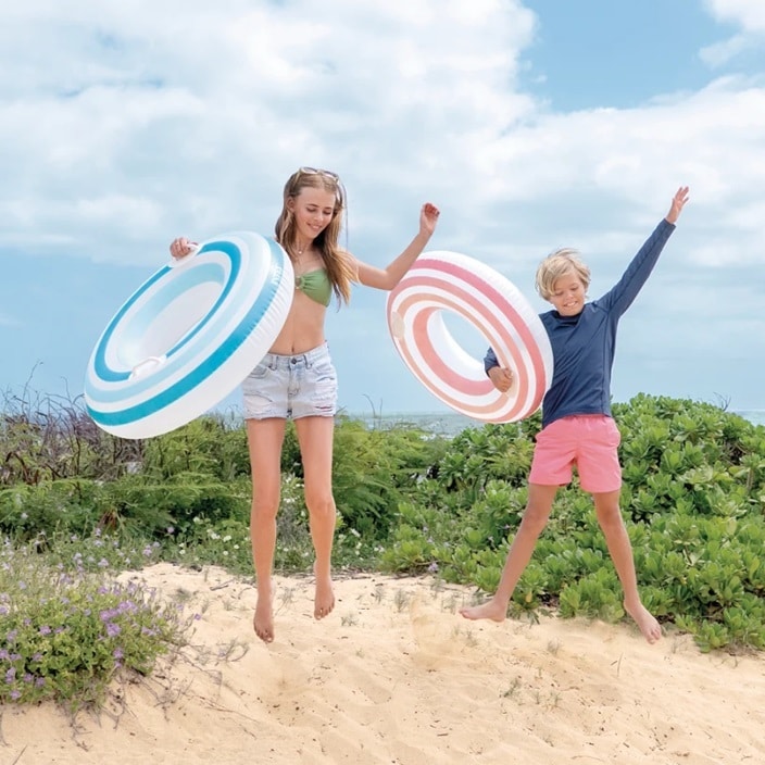 Ujumisrõngas Intex Twisty Blue XL