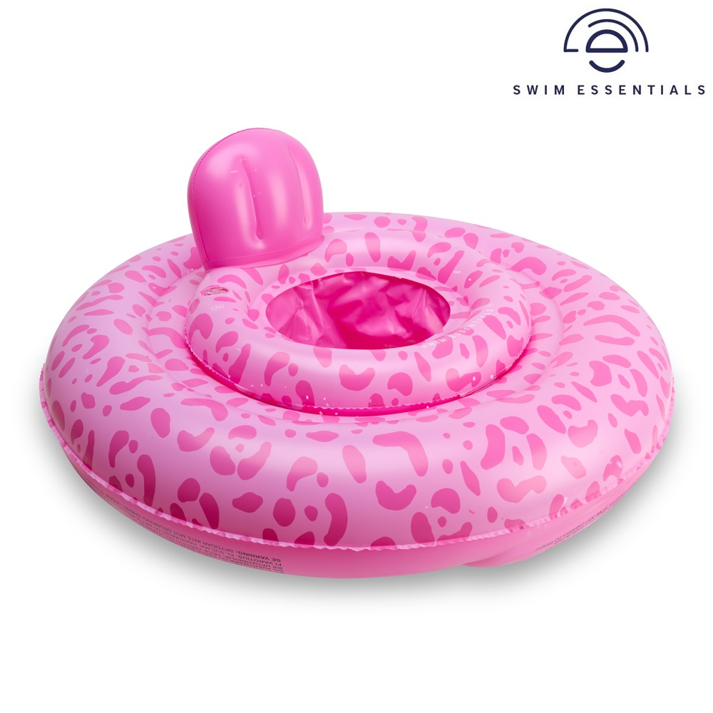 Beebi ujumisrõngas Swim Essentials Pink Leopard