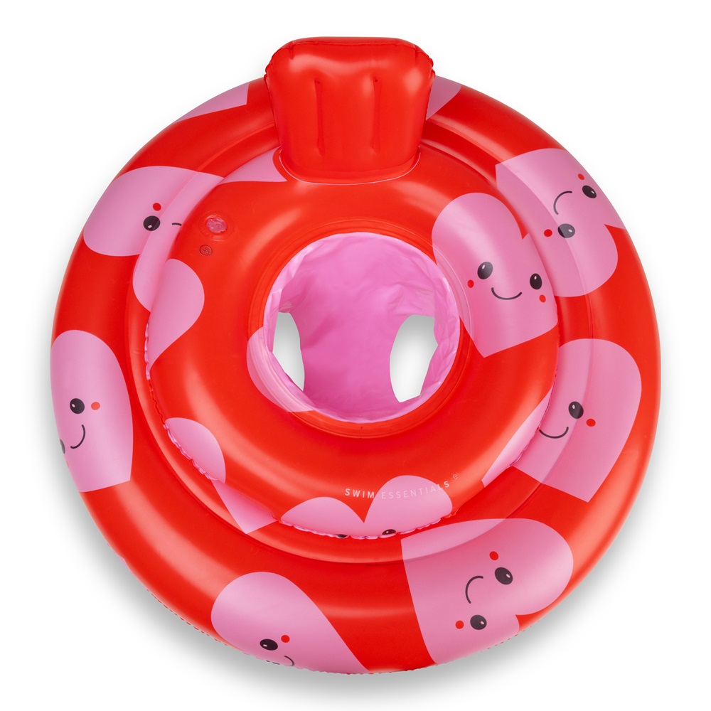 Beebi ujumisrõngas Swim Essentials Pink Hearts