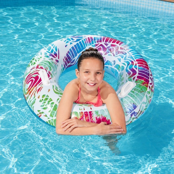 Ujumisrõngas Bestway Summers Swirl Blue