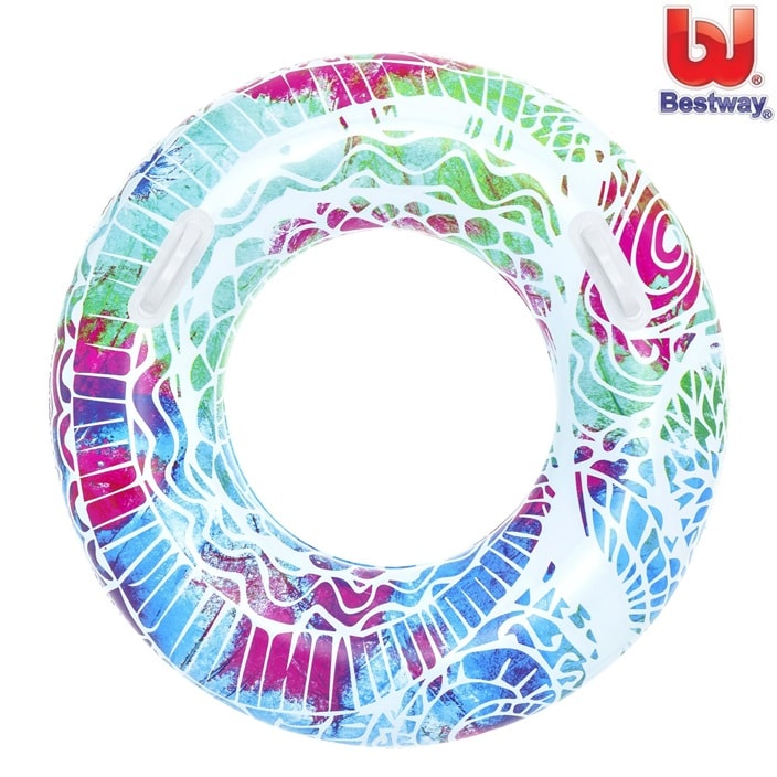 Ujumisrõngas Bestway Summers Swirl Blue