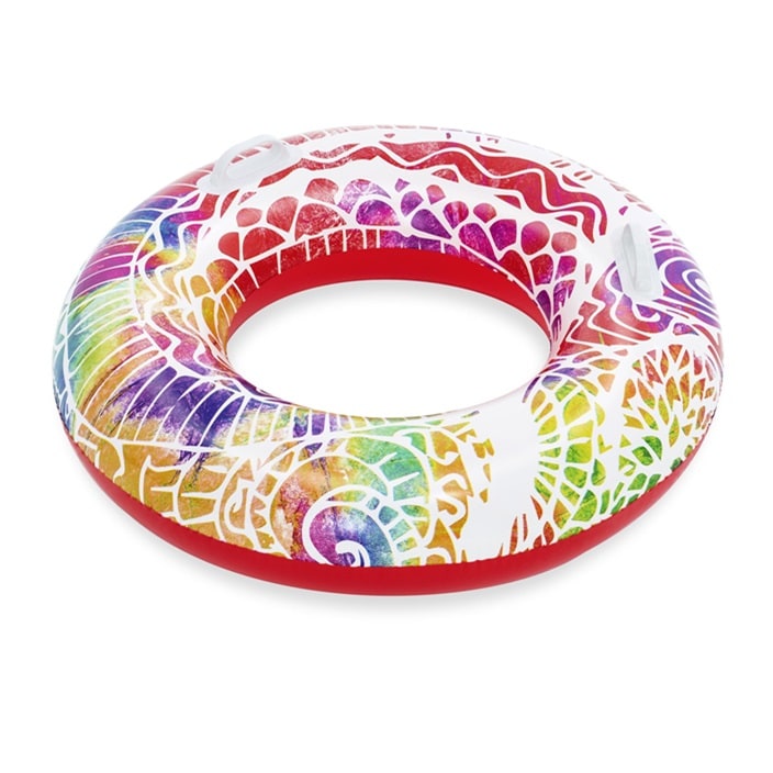 Ujumisrõngas Bestway Summers Swirl Red