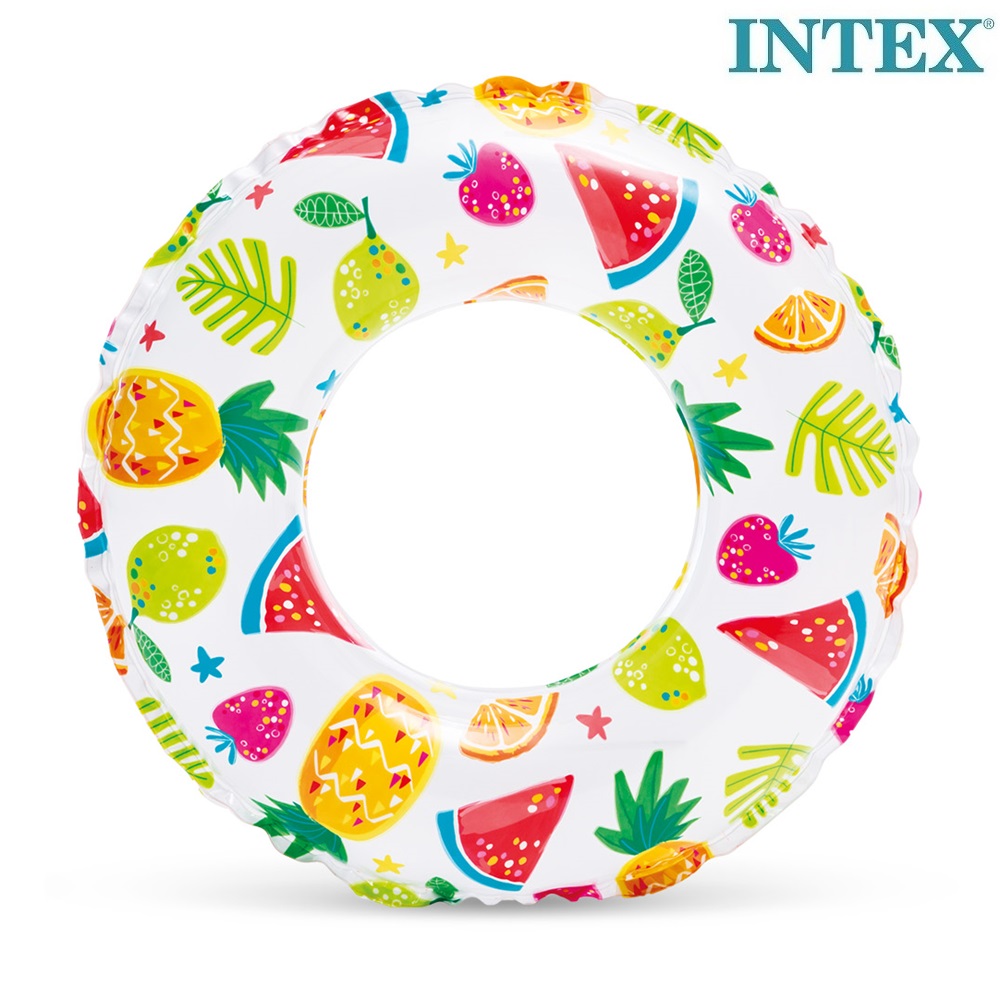 Ujumisrõngas Intex Tropcial Fruit