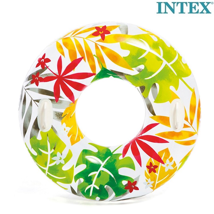 Ujumisrõngas XL Intex Tropical