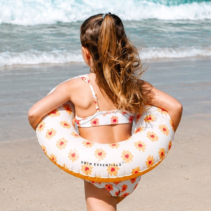 Ujumisrõngas - Swim Essentials Flower Hearts