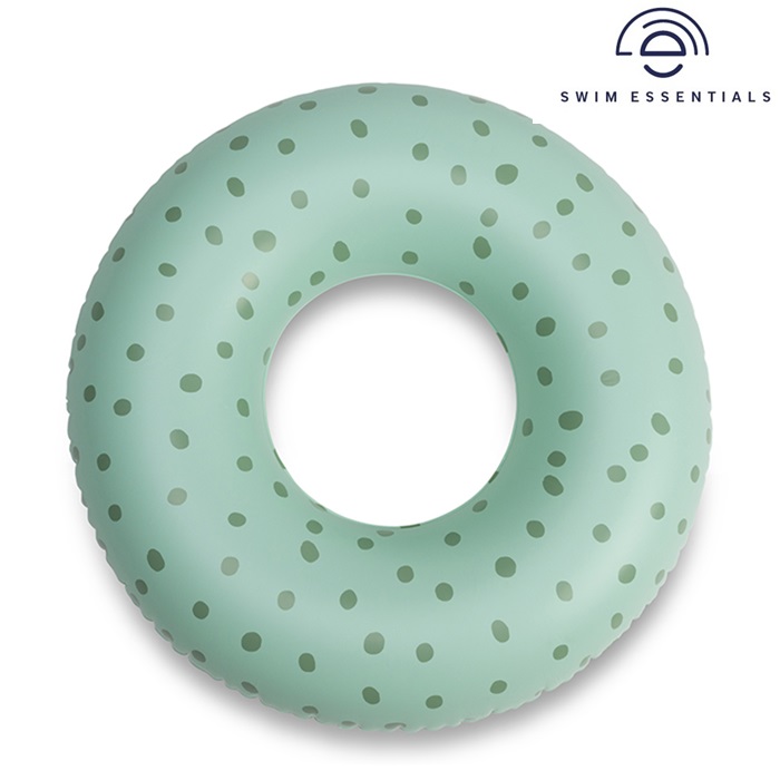 Ujumisrõngas Swim Essentials Green With Dots