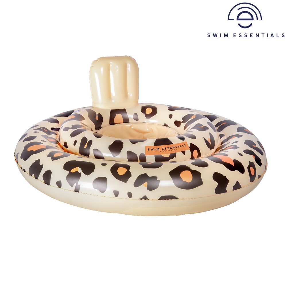 Beebi ujumisrõngas Swim Essentials Beige Leopard