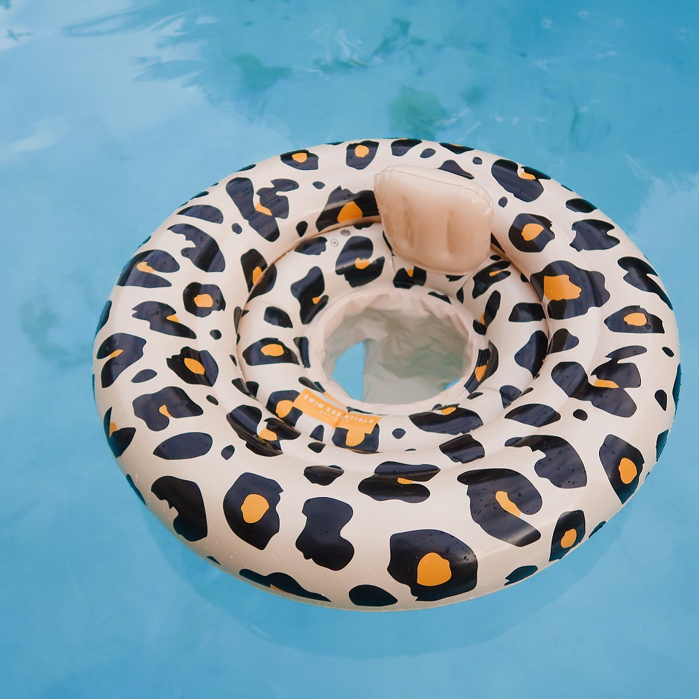 Beebi ujumisrõngas Swim Essentials Beige Leopard