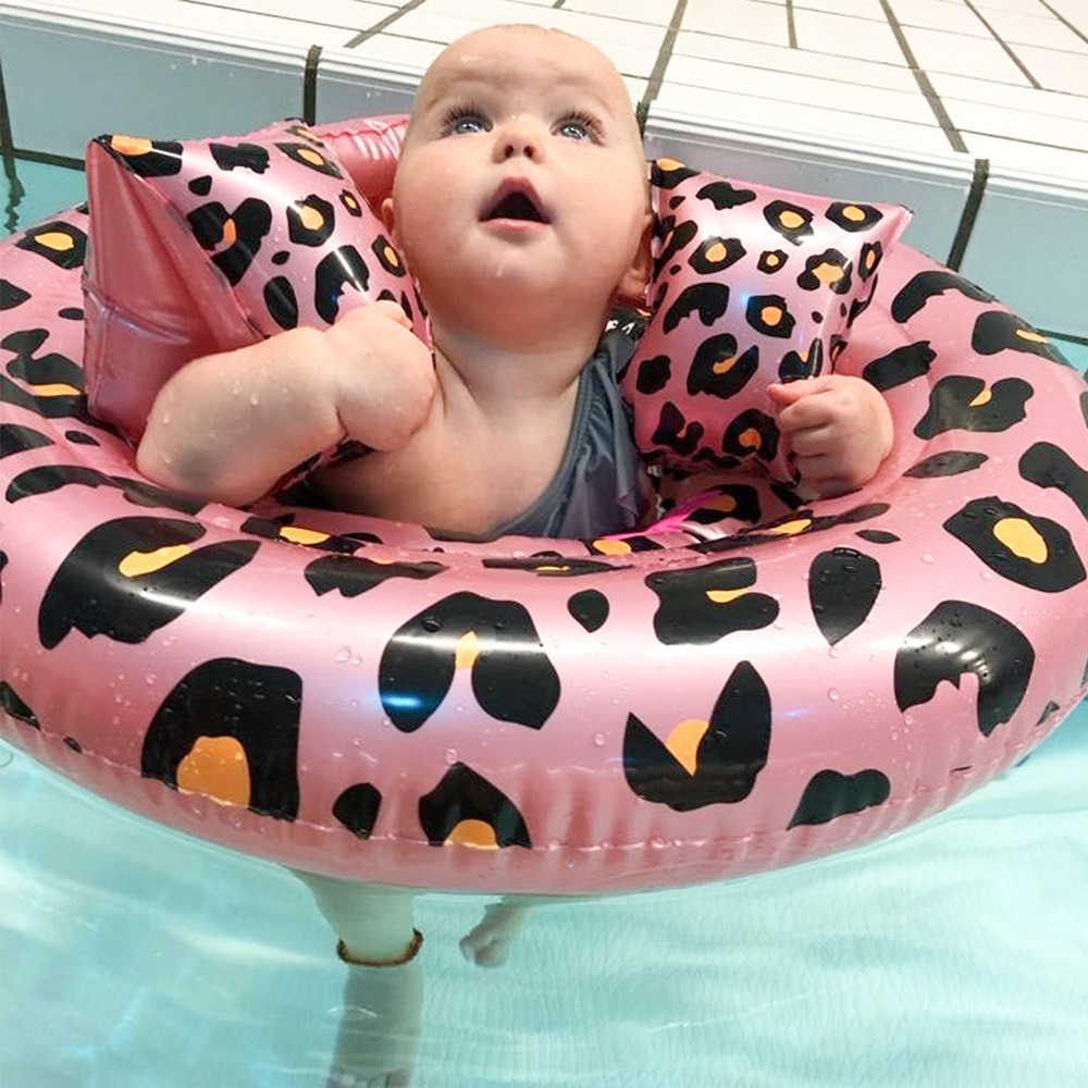 Beebi ujumisrõngas Swim Essentials Pink Leopard