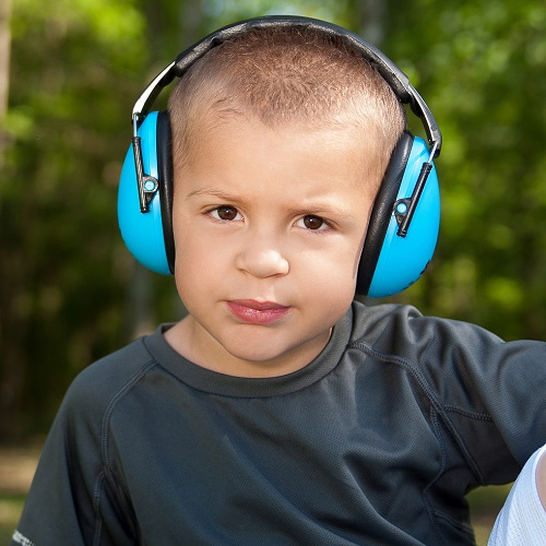 Laste Kaitsvad Kõrvaklapid Banz Blue