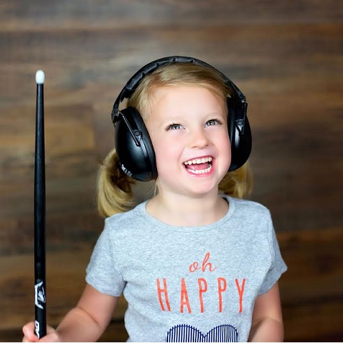 Laste kaitsvad kõrvaklapid Banz Kidz Black Onyx