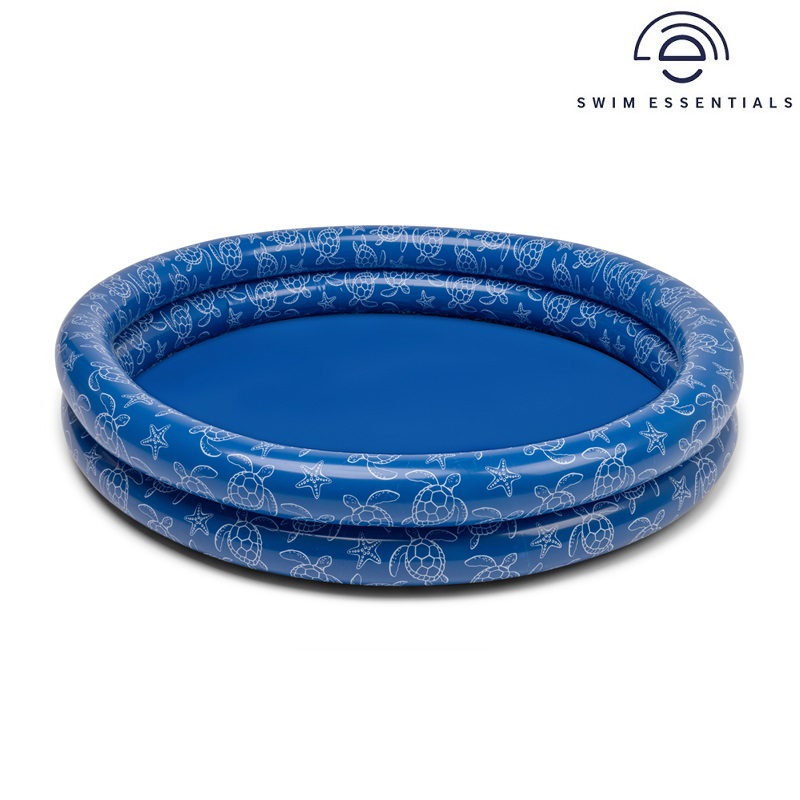 Laste täispuhutav bassein Swim Essentials Blue Turtles