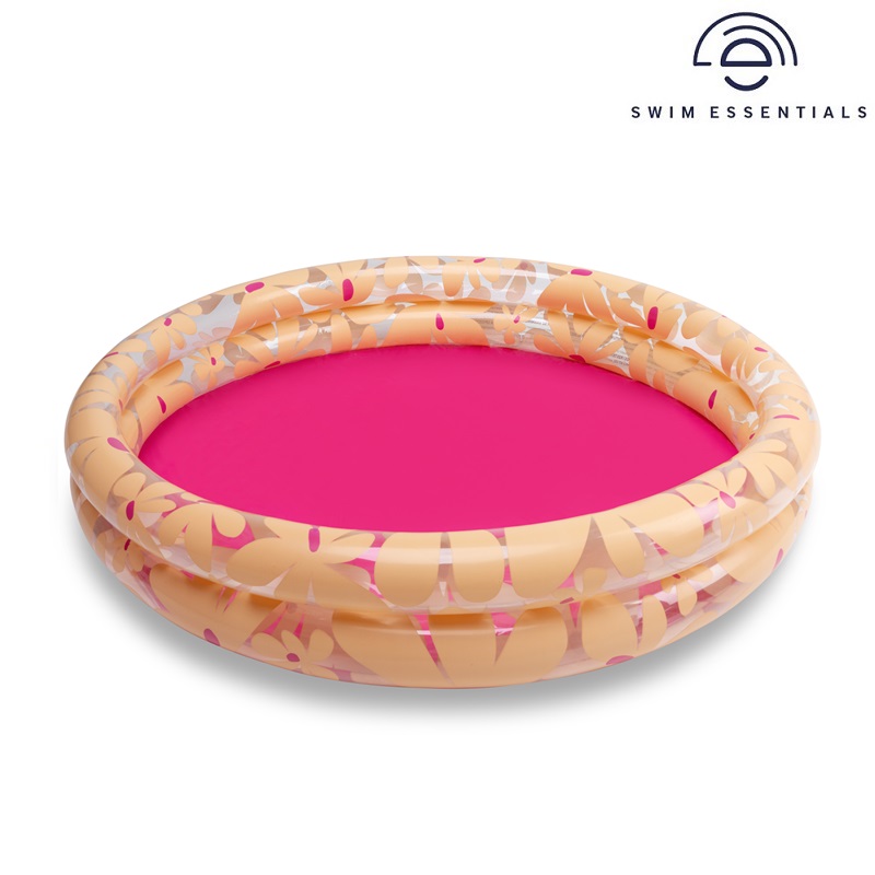 Laste täispuhutav bassein Swim Essentials Pink Flowers