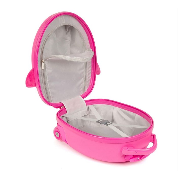 Laste kohver Boppi Tiny Trekker Pink Penguin