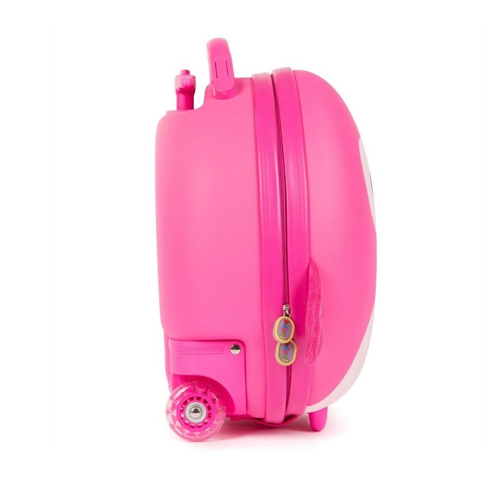 Laste kohver Boppi Tiny Trekker Pink Penguin