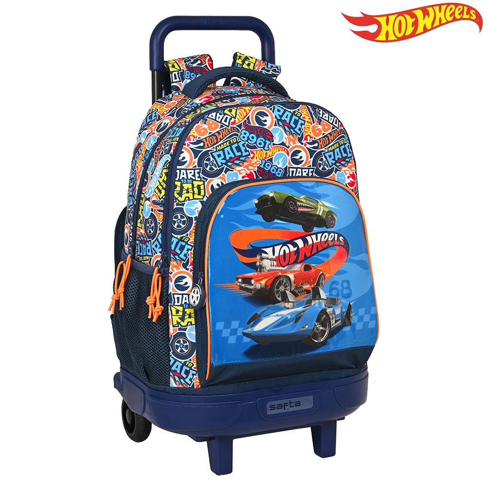 Laste kohver Trolley Backpack Hot Wheels Challenge
