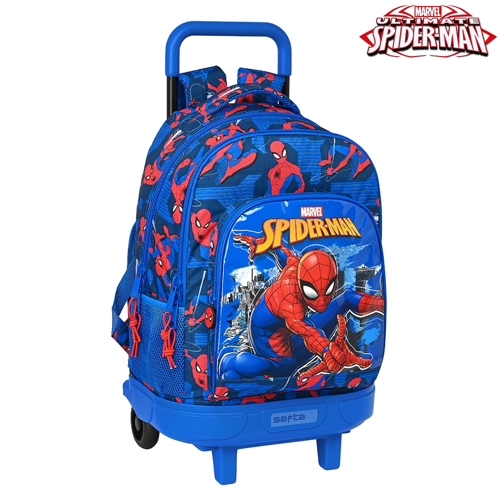 Laste kohver Spiderman Great Power Trolley Backpack