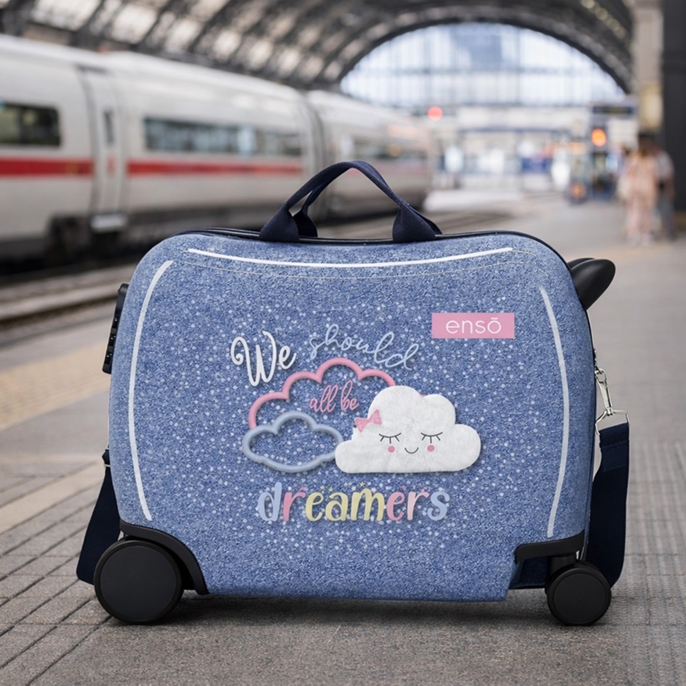 Laste kohver Enso Dreamers Denim