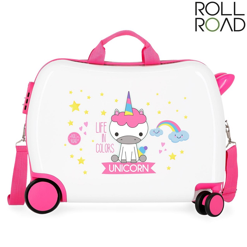 Laste kohver Roll Road Unicorn