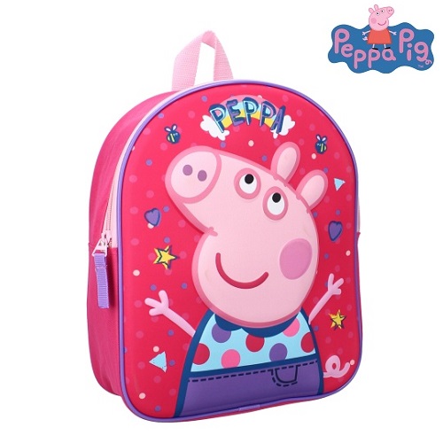 Laste seljakott Peppa Pig Friends Around Town 3D